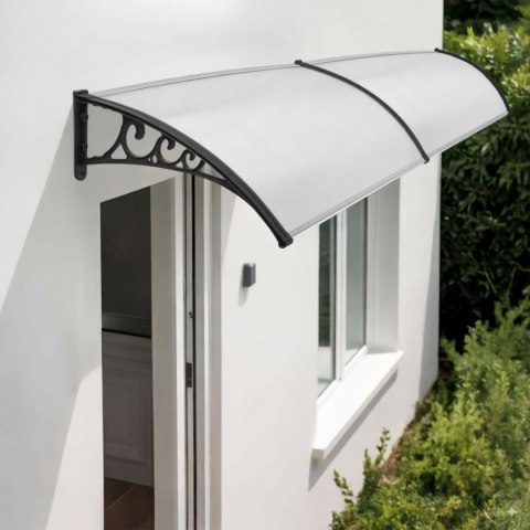 Daszek nad drzwi Dako Duo 100x200cm czarny