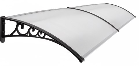 Daszek nad drzwi Dako Duo 100x200cm czarny