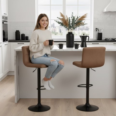 Hoker barowy Arako Black mokka Velvet