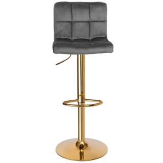 Hoker barowy Arako Gold grafitowy Velvet