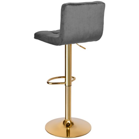 Hoker barowy Arako Gold grafitowy Velvet