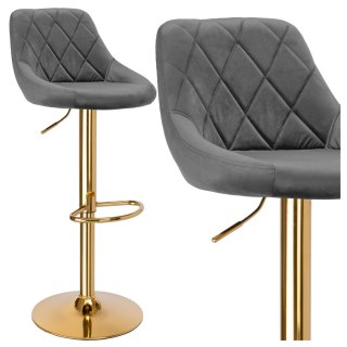 Hoker barowy Cydro Gold grafitowe Velvet