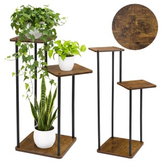 Kwietnik metalowy loftowy TOMAS rustic