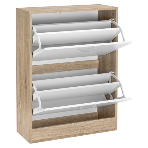 Szafka na buty do przedpokoju ZEFIR dąb sonoma