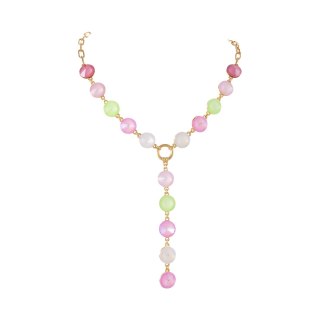 Krawatka z okrągłymi kryształkami (C25/JES/136AU)