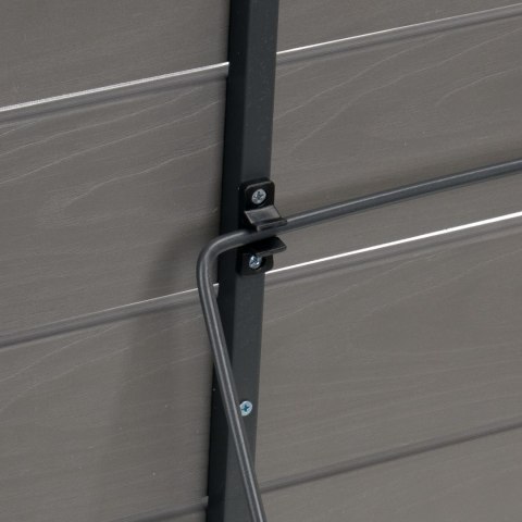 Stolik balkonowy składany ARETTO szary