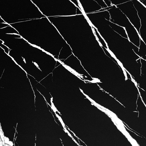 Zestaw dwóch stolików Biały Galen Small Czarny Marmur