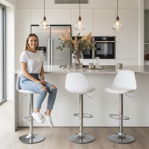 Hoker barowy Ricardo biały