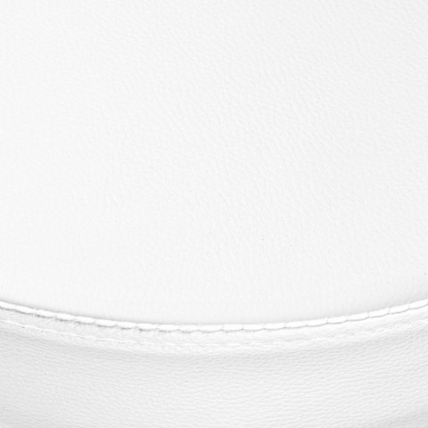 Taboret fryzjerski kosmetyczny Gamma biały