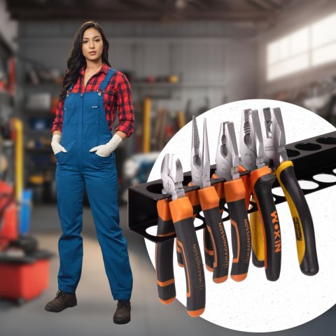 Wieszak uchwyt ścienny na narzędzia NITRO 17 otworów