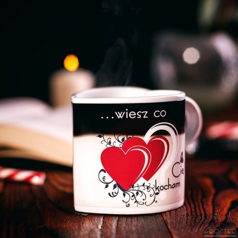 Zaskakujący Kubeczek Deluxe magiczny Walentynki
