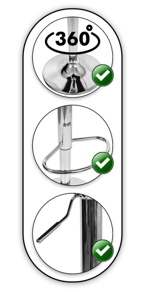 Hoker barowy Gordon czarny