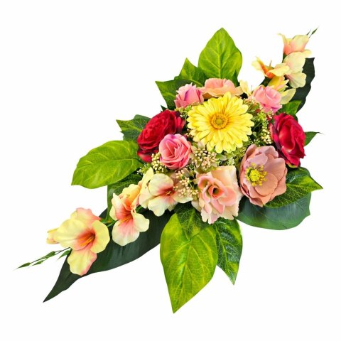 Stroik na cmentarz kompozycja kwiatowa na grób miska