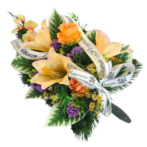 Wiązanka na pogrzeb kwiaty pogrzebowe na grób ostatnie pożegnanie