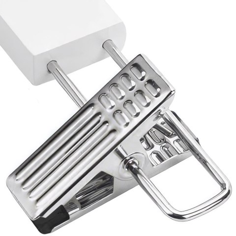 Wieszak drewniany na spódnice 1 sztuka biały