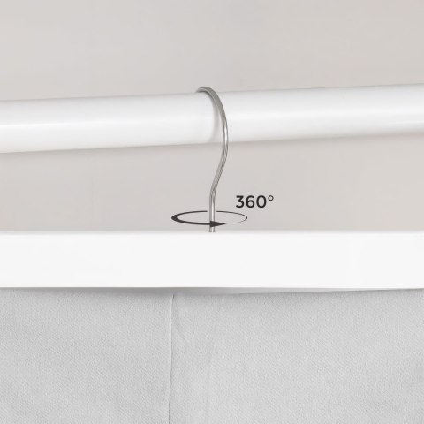 Wieszak drewniany na spódnice 1 sztuka biały