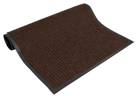 Wycieraczka do butów wejściowa pod drzwi 90x150 cm Valeria brązowa