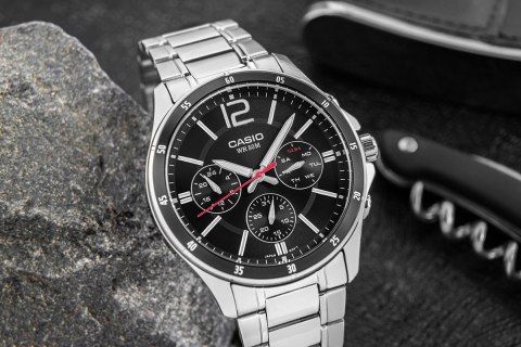 Zegarek Męski Casio MTP-1374D-1AVDF + BOX Zegarek Męski Casio MTP-1374D-1AVDF + BOX