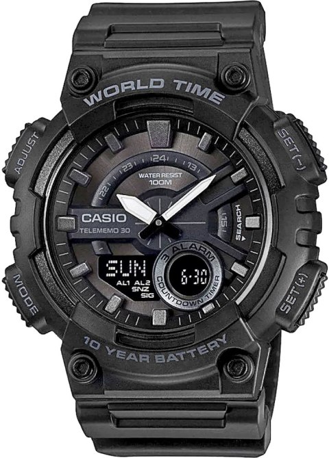 Zegarek Męski CASIO Gerton AEQ-110W-1BVDF + BOX