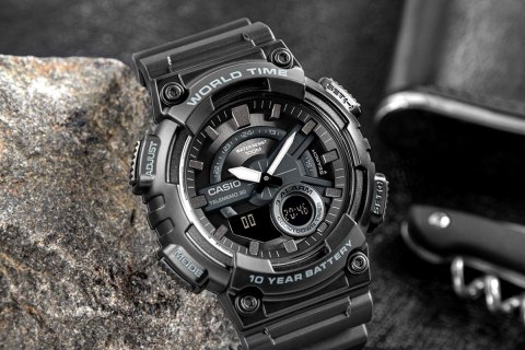 Zegarek Męski CASIO Gerton AEQ-110W-1BVDF + BOX
