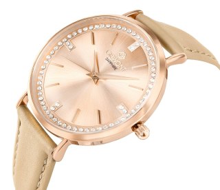 Zegarek Damski Giewont Sapphire Różowe Złoto GW5390-A5