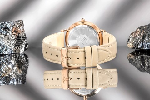 Zegarek Damski Giewont Sapphire Różowe Złoto GW5390-A5