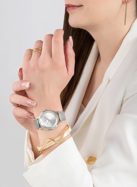 Zegarek Damski Giewont Sapphire Srebrny GW4130-B1