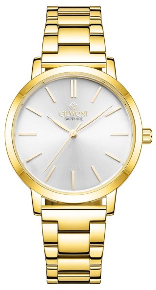 Zegarek Damski Giewont Sapphire Złoto Srebrny GW2360-B2