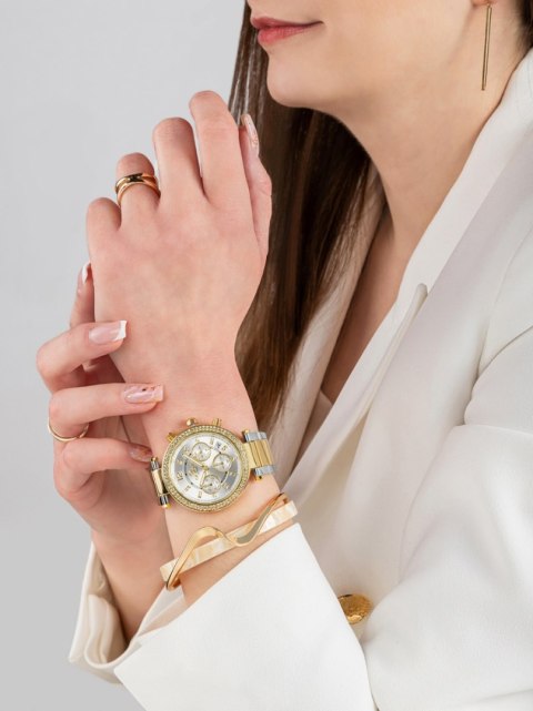 Zegarek Damski Giewont Sapphire Złoto Srebrny GW3380-B4