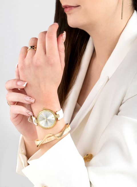 Zegarek Damski Giewont Sapphire Złoto Srebrny GW9890-A2