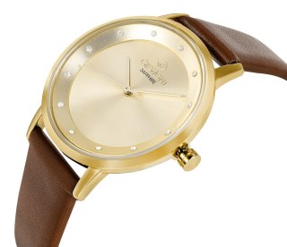 Zegarek Damski Giewont Sapphire Złoty GW4130-A2