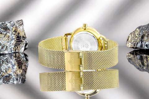 Zegarek Damski Giewont Sapphire Złoty GW4130-B2