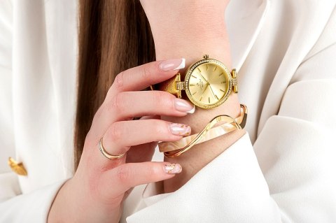 Zegarek Damski Giewont Sapphire Złoty GW9890-A3