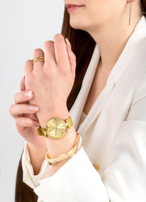 Zegarek Damski Giewont Sapphire Złoty GW9890-A3