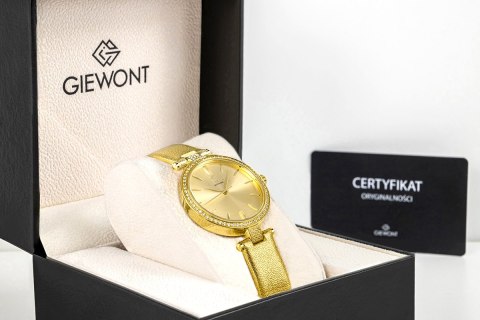 Zegarek Damski Giewont Sapphire Złoty GW9890-A3