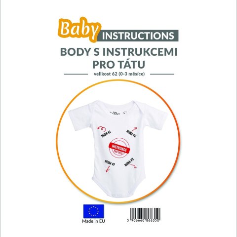 Baby Instructions - Body z instrukcją dla Taty (CZ) Baby Instructions - Body z instrukcją dla Taty (CZ)