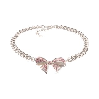 Choker kokarda z kryształami Aria Princess Collection (C25/NUT/02AU)