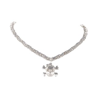 Naszyjnik z czaszką Aria Rockstar Collection (C25/NUT/12AG)