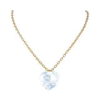Naszyjnik z kryształowym sercem Primero (C25/JES/55/1AU)