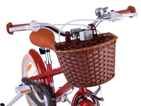 RoyalBaby Rower dziecięcy 16" MACARON Retro Vintage + boczne koła 16B-6,3