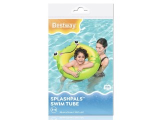 Bestway Dmuchane koło do pływania dla dzieci 60kg ŻABA 85x76cm 36351