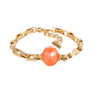 Bransoletka z średnim, owalnym kryształkiem Primero (B25/JES/184AU)