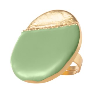 Regulowany, ręcznie malowany pierścionek (R24/WIN/13/1AU)