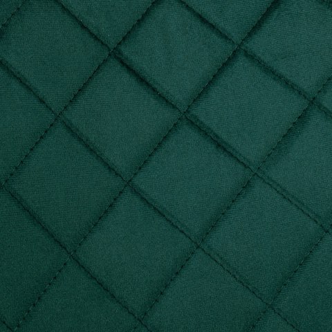 Krzesło welurowe Orlando Velvet ciemnozielone