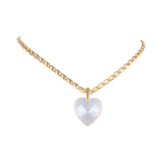 Naszyjnik z kryształowym sercem (C25/JES/230AU)