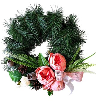 DEKORACJA GROBU WIĄZANKA STROIK WIANEK NA CMENTARZ