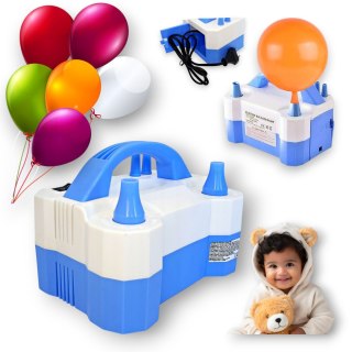 POMPKA ELEKRYCZNA AUTOMATYCZNA DO BALONÓW 2 WYJŚCIA SZYBKA WYDAJNA MOCNA