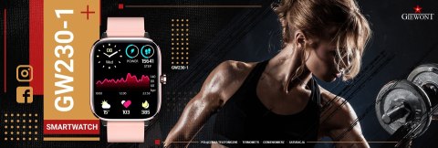 Smartwatch Giewont Różowy GW230-1