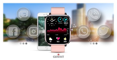 Smartwatch Giewont Różowy GW230-1