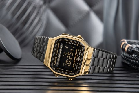 Zegarek Męski CASIO Vintage A168WEGB-1BEF + BOX
